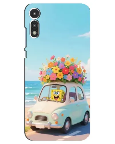 Чохол для Motorola MOTO E 2020 з картинкою «Автомобільна подорож»