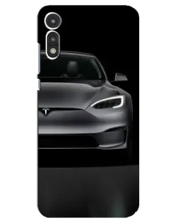 Чохол для Motorola MOTO E 2020 з картинкою «Tesla Model S Look»