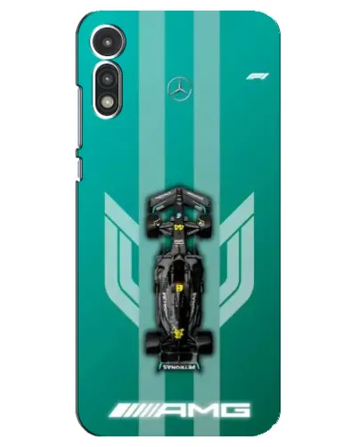 Чехол для Motorola MOTO E 2020 с картинкой «Mercedes AMG Petronas»