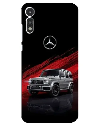 Чехол для Motorola MOTO E 2020 с картинкой «Mercedes G-Class красный»