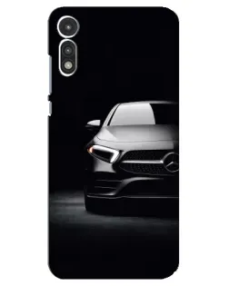 Чехол для Motorola MOTO E 2020 с картинкой «Свет фар Mercedes»