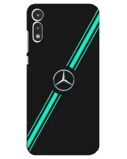 Чохол для Motorola MOTO E 2020 з картинкою «Спортивні лінії Mercedes»