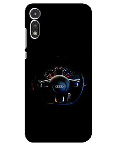 Чехол для Motorola MOTO E 2020 с картинкой «Салон Audi — руль» Чехол для Motorola MOTO E 2020 с картинкой «Салон Audi — руль»