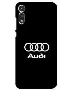 Чехол для Motorola MOTO E 2020 с картинкой «Классическое лого Audi»