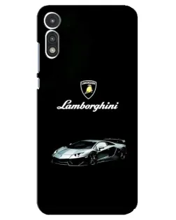 Чехол для Motorola MOTO E 2020 с картинкой «Логотип Lamborghini классика»