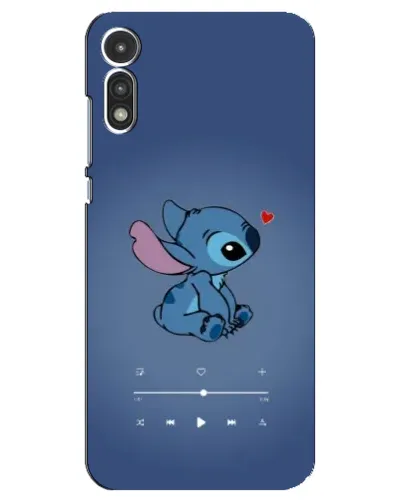 Чехол для Motorola MOTO E 2020 с картинкой «Музыкальный Stitch» Чехол для Motorola MOTO E 2020 с картинкой «Музыкальный Stitch»
