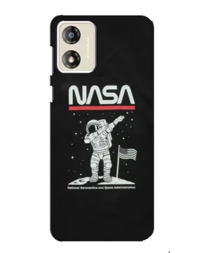 Чехол для Motorola MOTO E13 с картинкой «NASA — шагаем по Луне» Чехол для Motorola MOTO E13 с картинкой «NASA — шагаем по Луне»