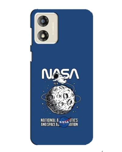 Чехол для Motorola MOTO E13 с картинкой «NASA — лунная миссия» Чехол для Motorola MOTO E13 с картинкой «NASA — лунная миссия»