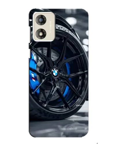 Чехол для Motorola MOTO E13 с картинкой «Колесо BMW вблизи» Чехол для Motorola MOTO E13 с картинкой «Колесо BMW вблизи»