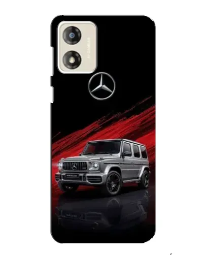 Чехол для Motorola MOTO E13 с картинкой «Mercedes G-Class красный»