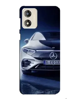 Чехол для Motorola MOTO E13 с картинкой «Mercedes EQ — будущее»