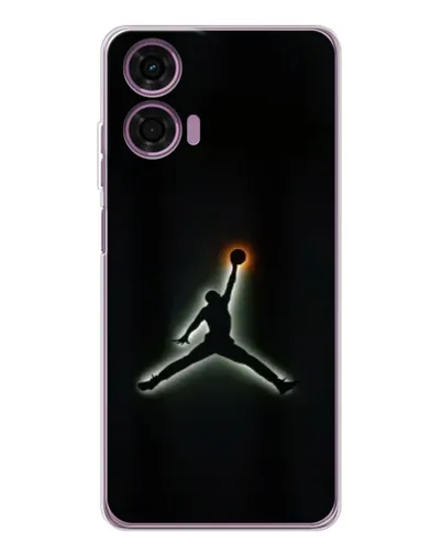Чехол для Motorola Moto E14 с картинкой «Jordan Gradient Logo» Чехол для Motorola Moto E14 с картинкой «Jordan Gradient Logo»
