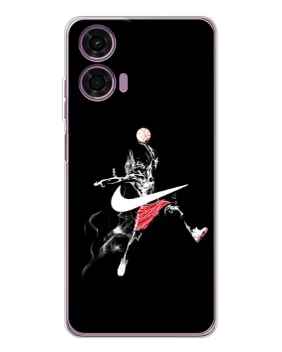 Чехол для Motorola Moto E14 с картинкой «Jordan Jumpman» Чехол для Motorola Moto E14 с картинкой «Jordan Jumpman»