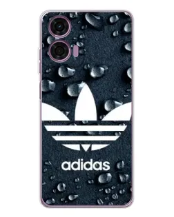 Чехол для Motorola Moto E14 с картинкой «Adidas Trefoil Blue» Чехол для Motorola Moto E14 с картинкой «Adidas Trefoil Blue»