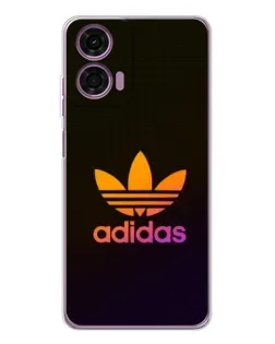 Чехол для Motorola Moto E14 с картинкой «Градиент Adidas»