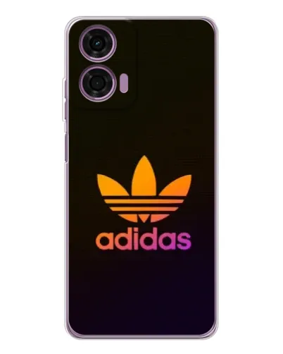 Чехол для Motorola Moto E14 с картинкой «Градиент Adidas»