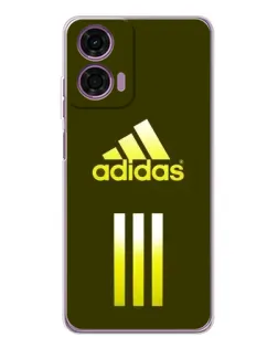 Чехол для Motorola Moto E14 с картинкой «Оливковый градиент Adidas»