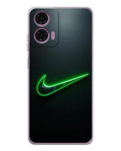 Чехол для Motorola Moto E14 с картинкой «Неоновый контур Nike» Чехол для Motorola Moto E14 с картинкой «Неоновый контур Nike»