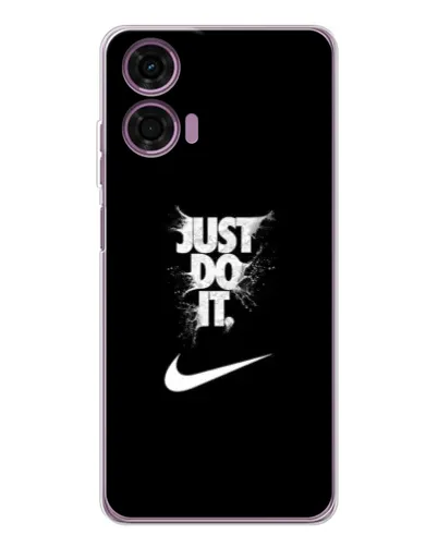 Чехол для Motorola Moto E14 с картинкой «Текстовый принт Nike» Чехол для Motorola Moto E14 с картинкой «Текстовый принт Nike»