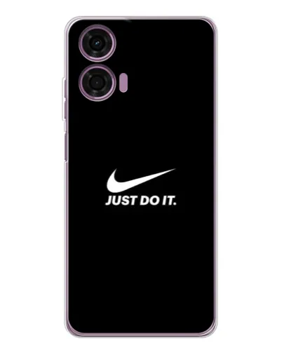 Чехол для Motorola Moto E14 с картинкой «Минимализм от Nike» Чехол для Motorola Moto E14 с картинкой «Минимализм от Nike»