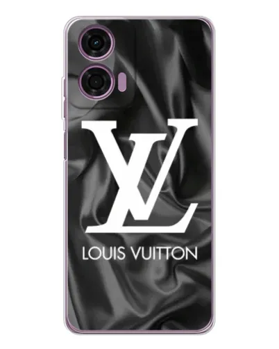 Чехол для Motorola Moto E14 с картинкой «Шелковый Louis Vuitton»