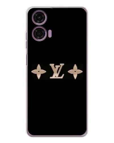 Чехол для Motorola Moto E14 с картинкой «Louis Vuitton — минимализм»