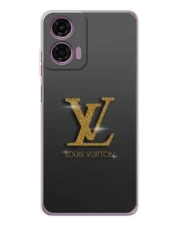 Чехол для Motorola Moto E14 с картинкой «Градиент Louis Vuitton»