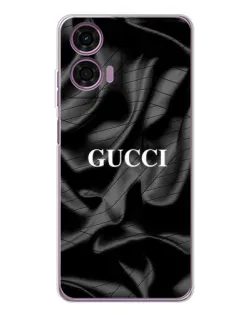 Чехол для Motorola Moto E14 с картинкой «Gucci — шелковые волны» Чехол для Motorola Moto E14 с картинкой «Gucci — шелковые волны»