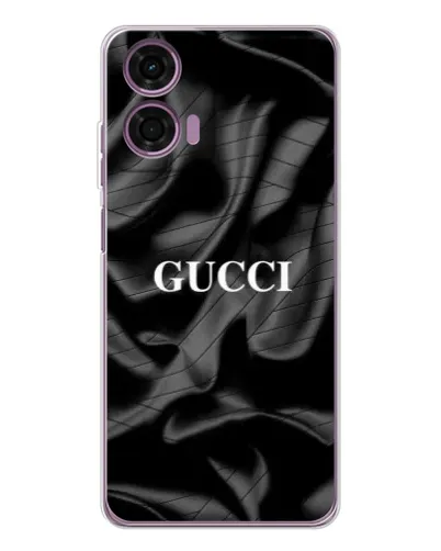 Чехол для Motorola Moto E14 с картинкой «Gucci — шелковые волны» Чехол для Motorola Moto E14 с картинкой «Gucci — шелковые волны»