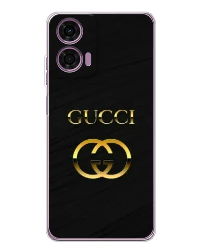 Чехол для Motorola Moto E14 с картинкой «Золотой логотип Gucci» Чехол для Motorola Moto E14 с картинкой «Золотой логотип Gucci»
