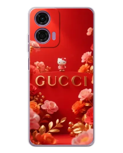Чехол для Motorola Moto E14 с картинкой «Gucci — золотой сад» Чехол для Motorola Moto E14 с картинкой «Gucci — золотой сад»