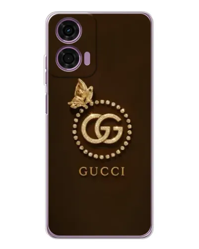 Чехол для Motorola Moto E14 с картинкой «Gucci — золотая бабочка» Чехол для Motorola Moto E14 с картинкой «Gucci — золотая бабочка»