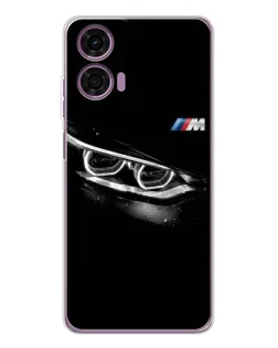 Чехол для Motorola Moto E14 с картинкой «BMW — взгляд тигра»