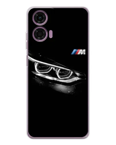 Чехол для Motorola Moto E14 с картинкой «BMW — взгляд тигра» Чехол для Motorola Moto E14 с картинкой «BMW — взгляд тигра»