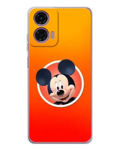 Чехол для Motorola Moto E14 с картинкой «Mickey в круге» Чехол для Motorola Moto E14 с картинкой «Mickey в круге»
