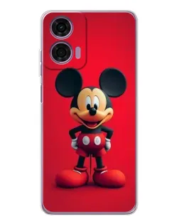 Чехол для Motorola Moto E14 с картинкой «Mickey в полный рост»