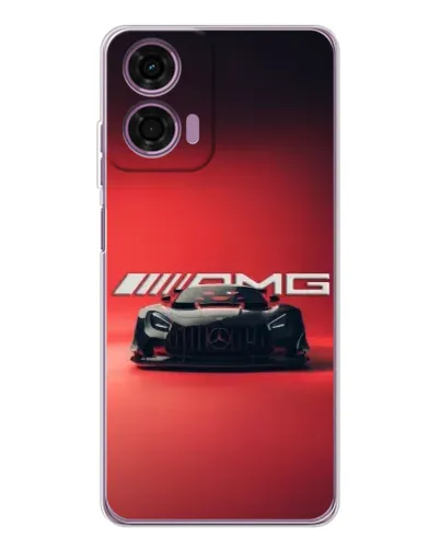 Чехол для Motorola Moto E14 с картинкой «Mercedes AMG — красная линия» Чехол для Motorola Moto E14 с картинкой «Mercedes AMG — красная линия»