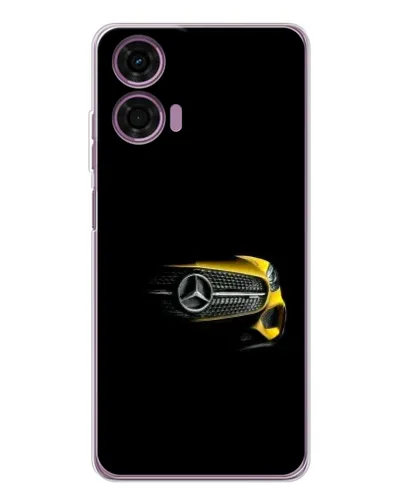 Чехол для Motorola Moto E14 с картинкой «Mercedes — ретро стиль» Чехол для Motorola Moto E14 с картинкой «Mercedes — ретро стиль»