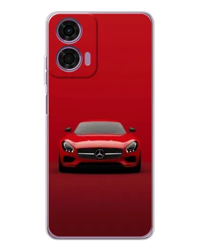 Чехол для Motorola Moto E14 с картинкой «Красный Mercedes AMG» Чехол для Motorola Moto E14 с картинкой «Красный Mercedes AMG»
