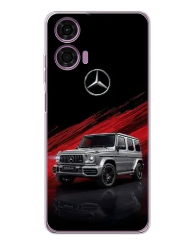 Чехол для Motorola Moto E14 с картинкой «Mercedes G-Class красный» Чехол для Motorola Moto E14 с картинкой «Mercedes G-Class красный»