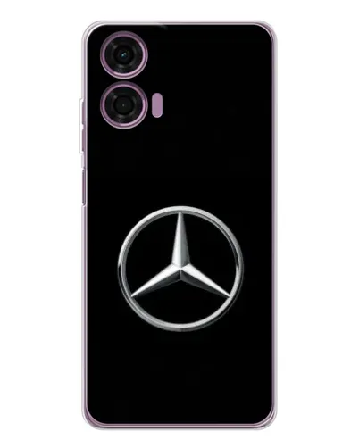 Чехол для Motorola Moto E14 с картинкой «Mercedes классический лого» Чехол для Motorola Moto E14 с картинкой «Mercedes классический лого»