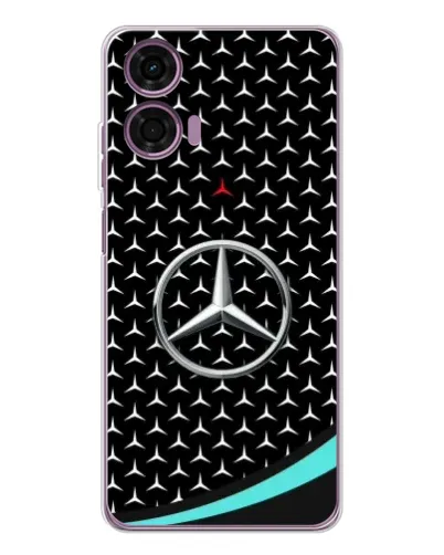 Чехол для Motorola Moto E14 с картинкой «Mercedes — бирюзовый акцент» Чехол для Motorola Moto E14 с картинкой «Mercedes — бирюзовый акцент»