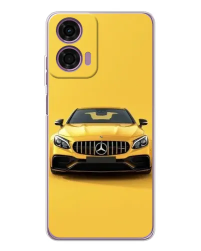 Чехол для Motorola Moto E14 с картинкой «Желтый Mercedes GT» Чехол для Motorola Moto E14 с картинкой «Желтый Mercedes GT»