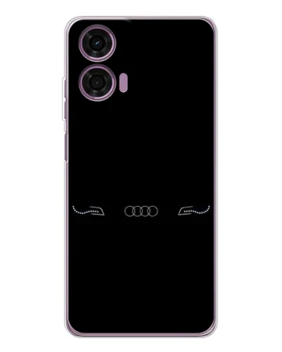 Чехол для Motorola Moto E14 с картинкой «Audi — световой подпись» Чехол для Motorola Moto E14 с картинкой «Audi — световой подпись»