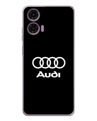 Чехол для Motorola Moto E14 с картинкой «Классическое лого Audi» Чехол для Motorola Moto E14 с картинкой «Классическое лого Audi»
