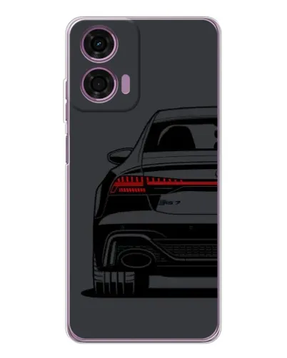 Чехол для Motorola Moto E14 с картинкой «Задняя часть Audi — арт» Чехол для Motorola Moto E14 с картинкой «Задняя часть Audi — арт»