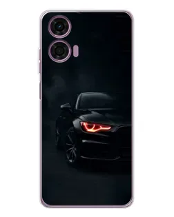 Чехол для Motorola Moto E14 с картинкой «Audi — хищный взгляд»