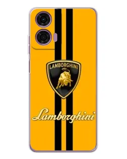 Чехол для Motorola Moto E14 с картинкой «Lamborghini Stripe желтый» Чехол для Motorola Moto E14 с картинкой «Lamborghini Stripe желтый»