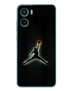 Чохол для Motorola Moto E15 з картинкою «Jordan Gradient Logo»
