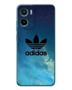 Чехол для Motorola Moto E15 с картинкой «Adidas Stone Logo»